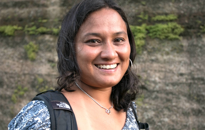 Lead author Sangeeta Mangubhai, Director of WCS Fiji